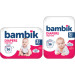 Bambik Підгузки Bambik Medium MIDI Розмір 3 (4-9 кг) 36 шт (4823071652284)