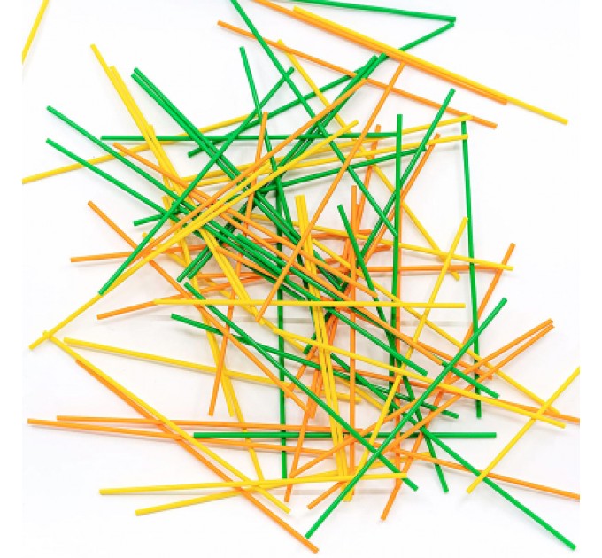 3Doodler Стрижень для 3D-ручки 3Doodler набір Мікс (75 шт: помаранчевий, жовтий, зелений) (3DS-ECO-MIX2-75)