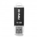 Hi-Rali Флеш-накопичувач USB 16GB Hi-Rali Rocket Series Black (HI-16GBVCBK)
