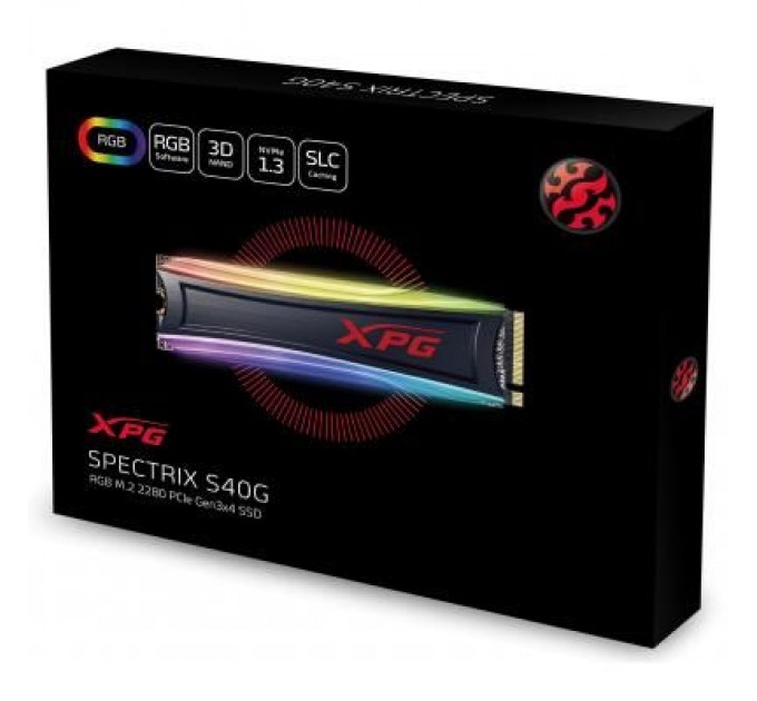 ADATA Накопичувач SSD M.2 2280 1TB ADATA (AS40G-1TT-C)