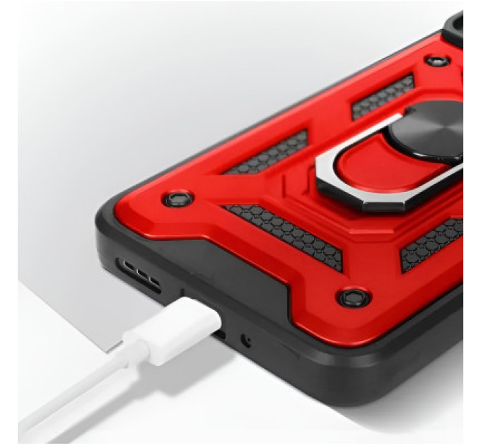 BeCover Чохол до мобільного телефона BeCover Military Poco X6 Pro Red (711160)