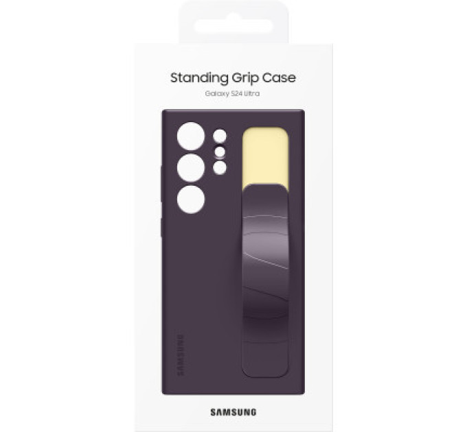 Samsung Чохол до мобільного телефона Samsung Galaxy S24 Ultra (S928) Standing Grip Case Dark Violet (EF-GS928CEEGWW)