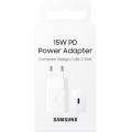 Samsung Зарядний пристрій Samsung USB-С 15W White (EP-T1510NWEGEU)