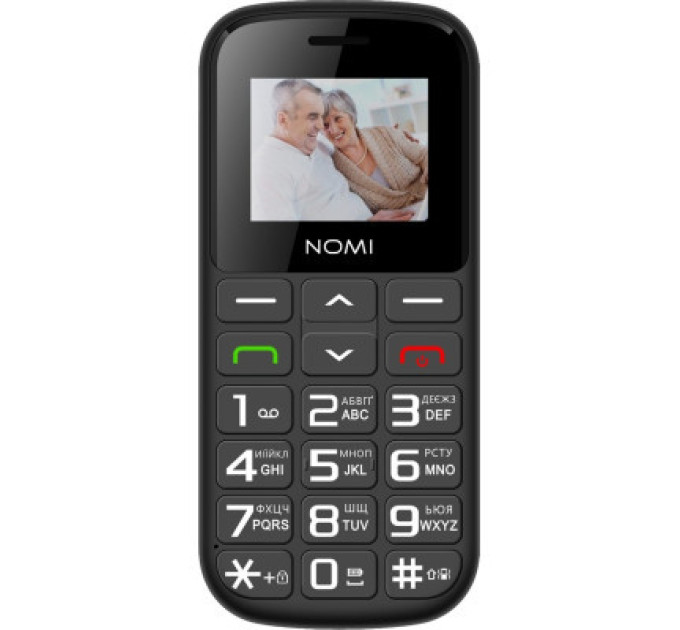 Nomi Мобільний телефон Nomi i1871 Black