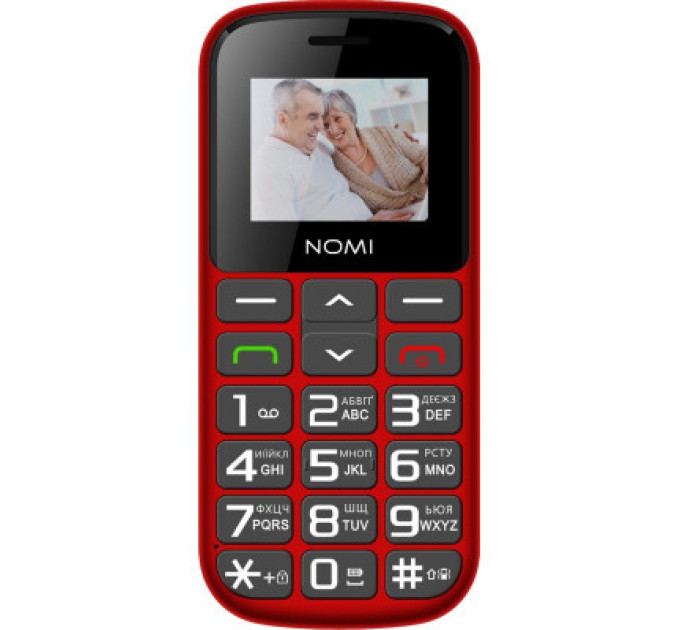Nomi Мобільний телефон Nomi i1871 Red