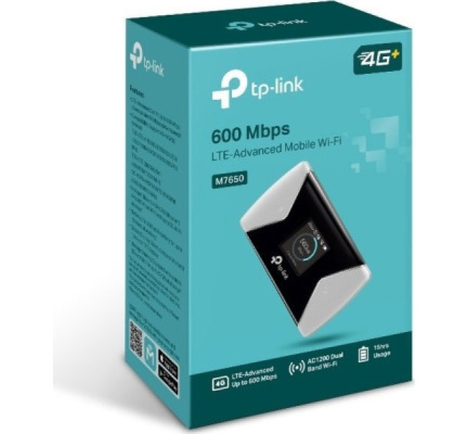 TP-Link Мобільний Wi-Fi роутер TP-Link M7650