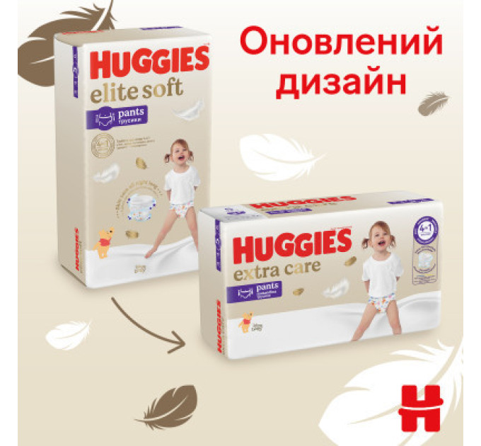 Huggies Підгузки Huggies Extra Care Розмір 4 (9-14 кг) Pants Box 80 шт (5029053582405)