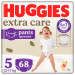 Huggies Підгузки Huggies Extra Care Розмір 5 (12-17кг) Pants Box 68 шт (5029053582412)