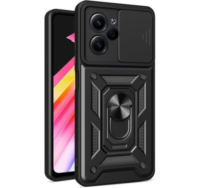 BeCover Чохол до мобільного телефона BeCover Military Infinix Hot 40i (X6528B) Black (710673)