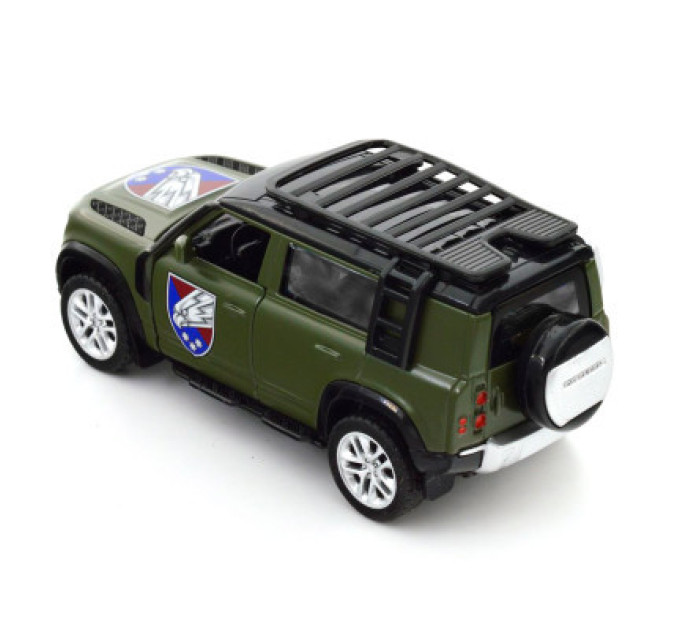 TechnoDrive Машина TechnoDrive Автомодель серії Шеврони Героїв - Land Rover Defender 110 - 25 ОПДБр (250289M)