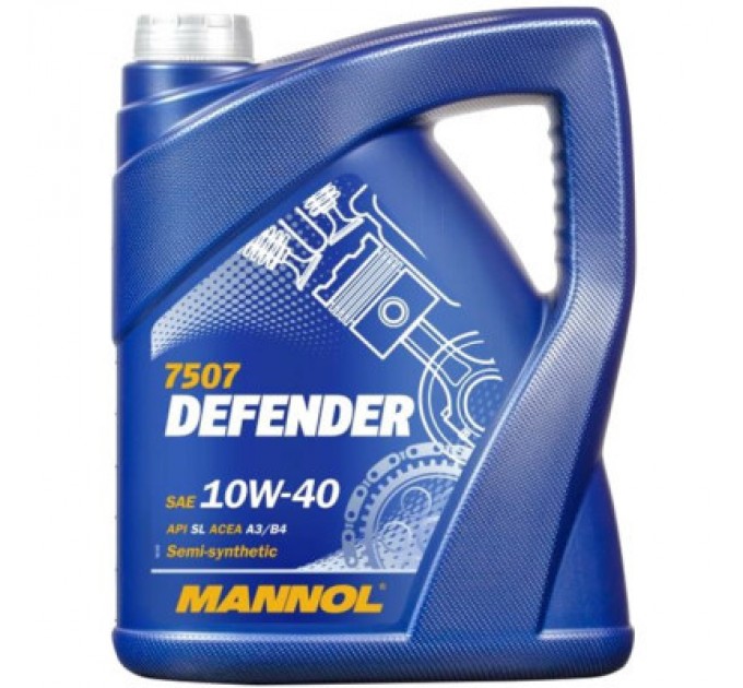 Mannol Моторна олива Mannol DEFENDER 5л 10W-40 (MN7507-5)