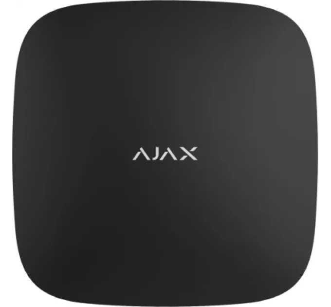 Ajax Модуль управління розумним будинком Ajax Hub 2 (4G) /чорна (Hub 2 (4G) чорна)