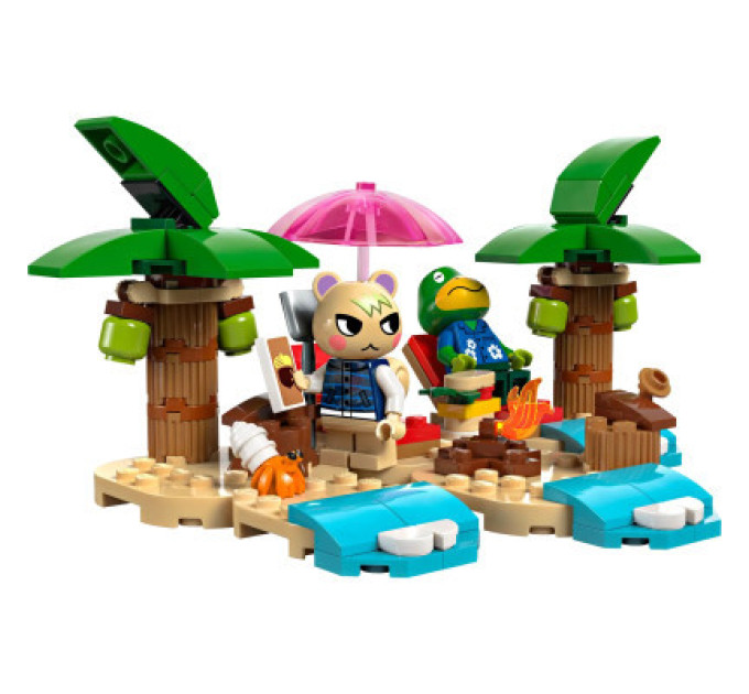 LEGO Конструктор LEGO Animal Crossing Острівна екскурсія Kapp'n на човні 233 деталі (77048)