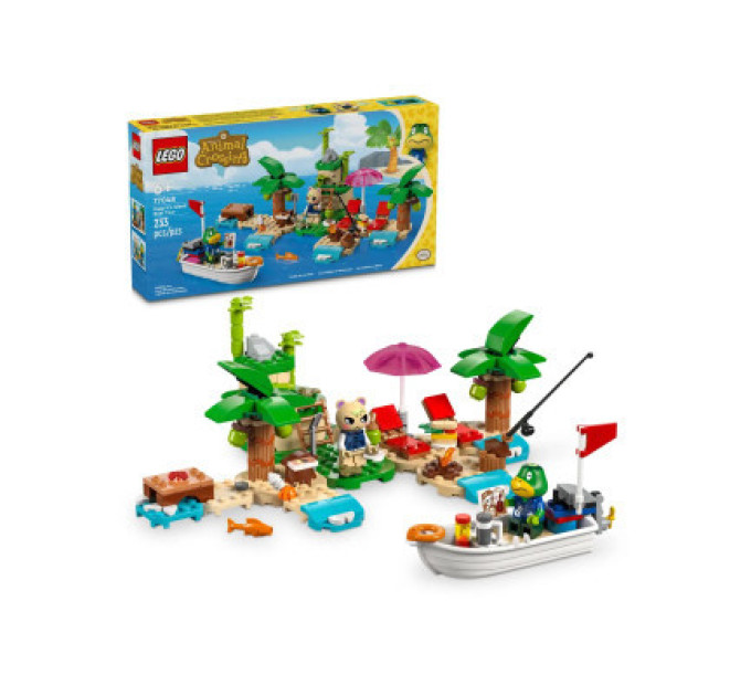 LEGO Конструктор LEGO Animal Crossing Острівна екскурсія Kapp'n на човні 233 деталі (77048)