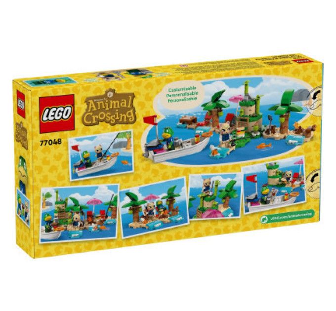LEGO Конструктор LEGO Animal Crossing Острівна екскурсія Kapp'n на човні 233 деталі (77048)