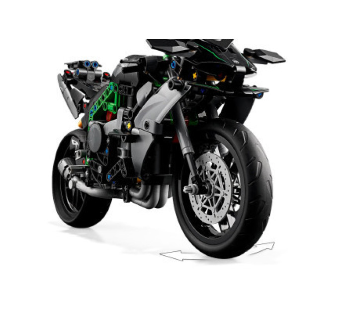 LEGO Конструктор LEGO Technic Мотоцикл Kawasaki Ninja H2R 643 деталі (42170)