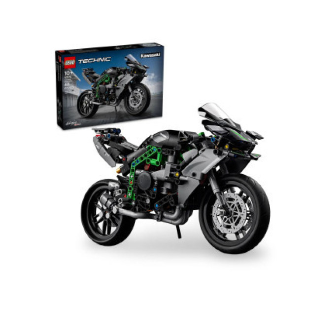 LEGO Конструктор LEGO Technic Мотоцикл Kawasaki Ninja H2R 643 деталі (42170)
