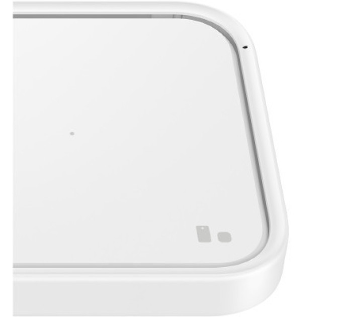 Samsung Зарядний пристрій Samsung 15W Wireless Charger Pad w/o White (EP-P2400BWEGEU)