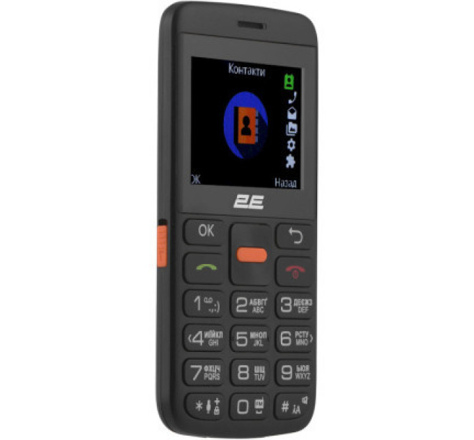 2E Мобільний телефон 2E T180 MAX Black (688130251051)