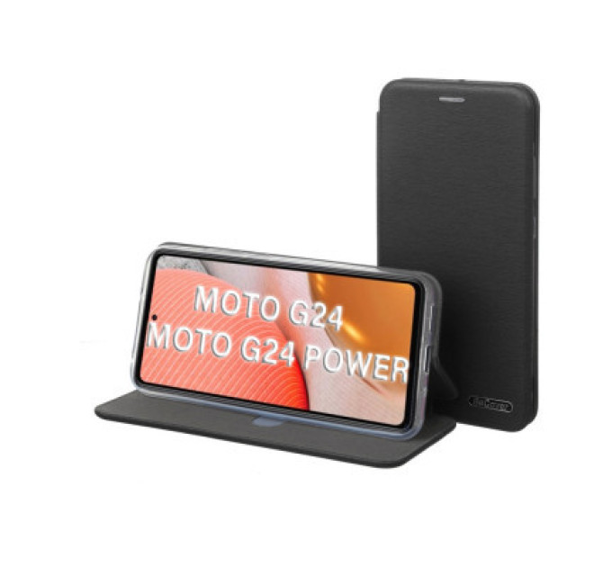 BeCover Чохол до мобільного телефона BeCover Exclusive Motorola Moto G24/G24 Power Black (710726)