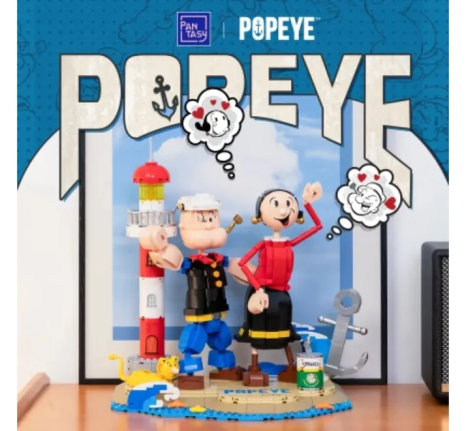 Pantasy Конструктор Pantasy Popeye Папай з Оливою (86401)