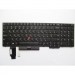 Lenovo Клавіатура ноутбука Lenovo ThinkPad E580/L580/T590 черная с черной,трек (A46072)