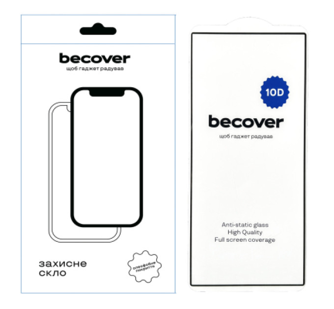 BeCover Скло захисне BeCover Samsung Galaxy S24 Ultra SM-S928 10D Black (711362)
