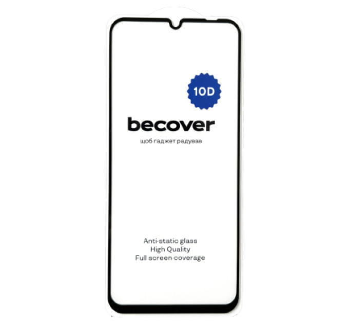 BeCover Скло захисне BeCover Xiaomi Redmi 12C 10D Black (711371)