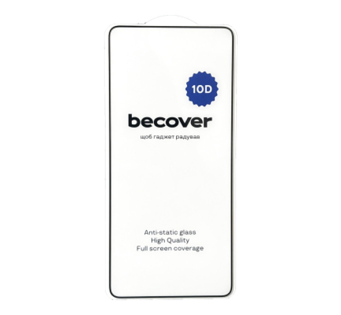 BeCover Скло захисне BeCover Xiaomi Redmi Note 13 5G 10D Black (711376)