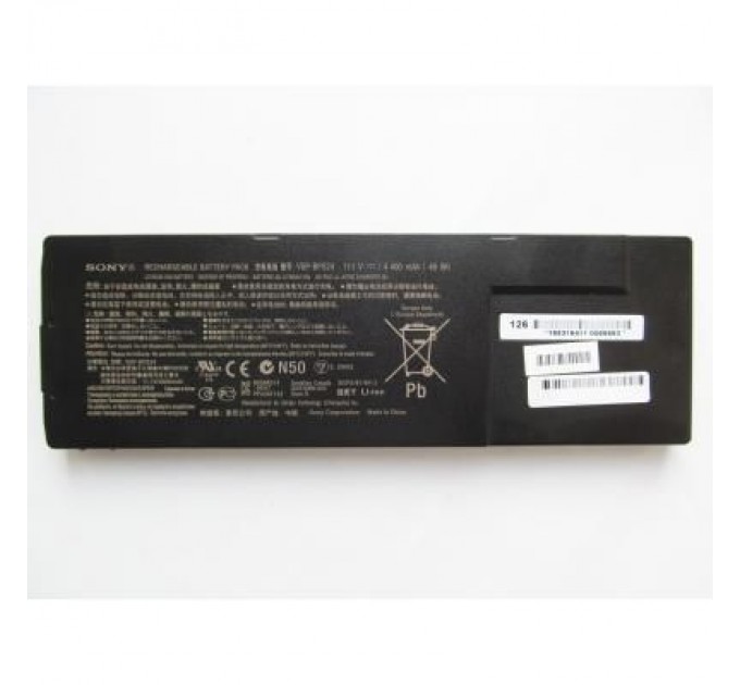 Sony Акумулятор до ноутбука Sony VGP-BPS24, 49Wh (4400mAh), 6cell, 11.1V, Li-ion (A47446)