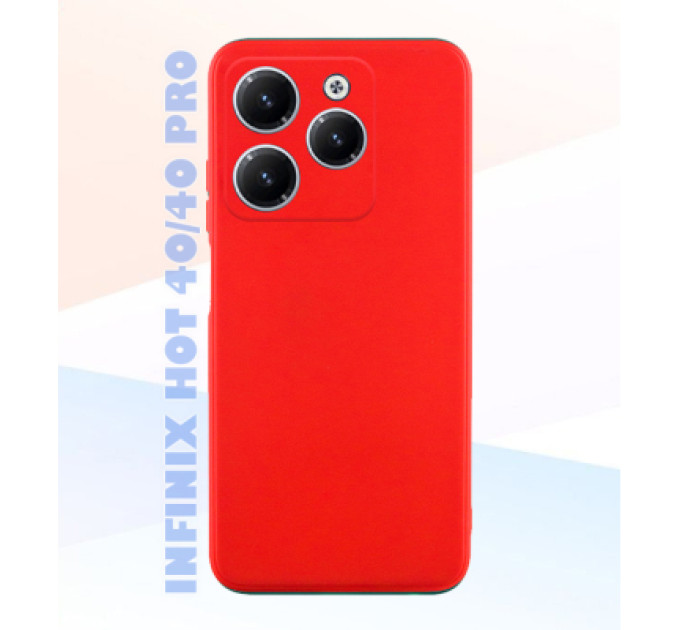 BeCover Чохол до мобільного телефона BeCover Full Camera Infinix Hot 40 (X6836)/ 40 Pro (X6837) Red (711660)