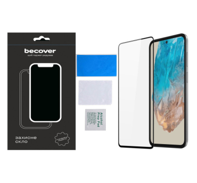 BeCover Скло захисне BeCover Samsung Galaxy M35 5G SM-M356 Black (711529)