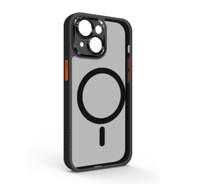 Armorstandart Чохол до мобільного телефона Armorstandart Unit MagSafe SE Apple iPhone 13 Black Orange (ARM75368)