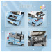 LOZ mini Конструктор LOZ mini Автомобіль MINI блакитний (1131)