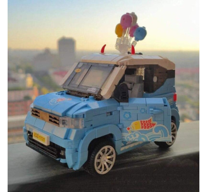 LOZ mini Конструктор LOZ mini Автомобіль MINI блакитний (1131)