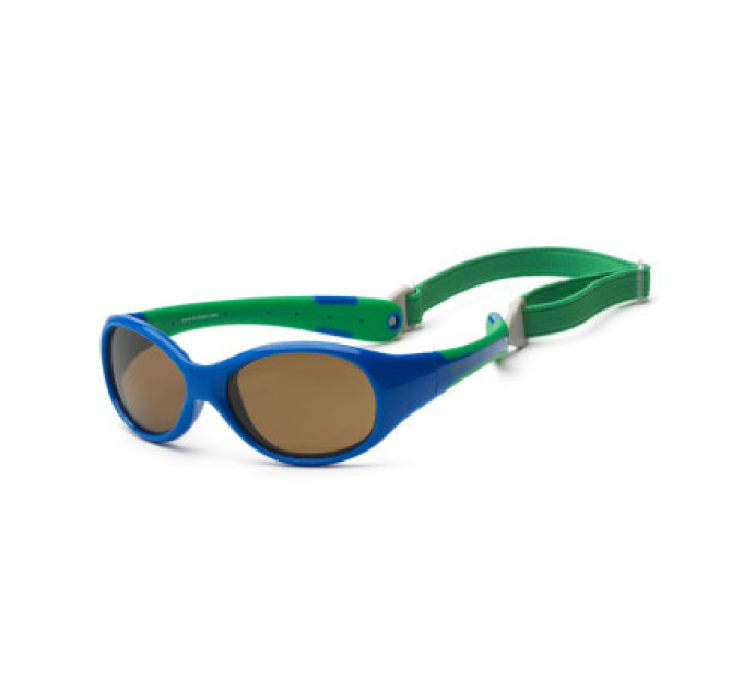 Koolsun Дитячі сонцезахисні окуляри Koolsun Flex зелені 0 + (KS-FLRS000)