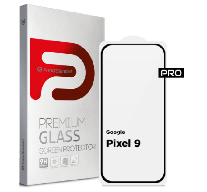 Armorstandart Скло захисне Armorstandart Pro Google Pixel 9 Black (ARM74679)