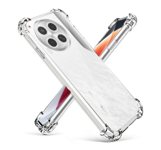 BeCover Чохол до мобільного телефона BeCover Anti-Shock Tecno Camon 30 (CL6) Clear (711790)