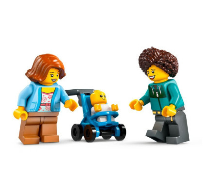 LEGO Конструктор LEGO City Червоний двоповерховий екскурсійний автобус (60407)