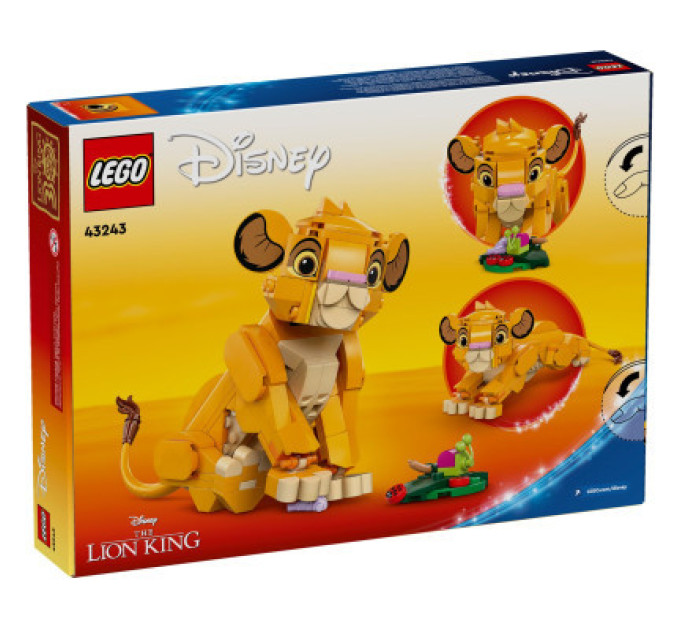 LEGO Конструктор LEGO Disney Classic Левеня Сімба (43243)