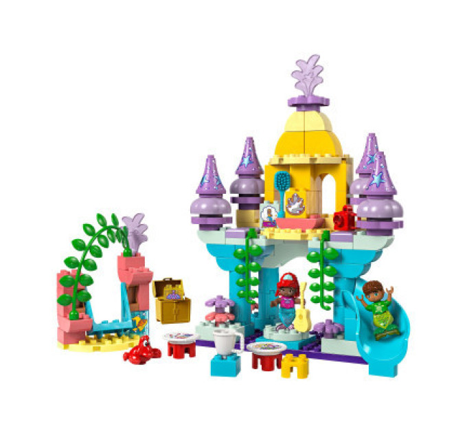 LEGO Конструктор LEGO DUPLO Disney Чарівний підводний палац Аріель (10435)
