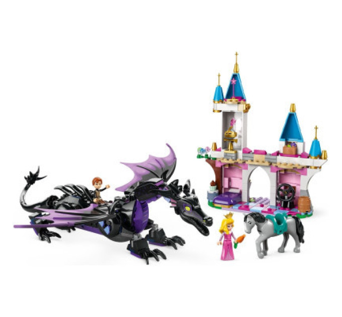 LEGO Конструктор LEGO Disney Драконяча форма Малефісенти (43240)