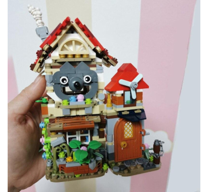 LOZ mini Конструктор LOZ mini Лісова хатина без фігурок (1225)