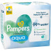 Pampers Дитячі вологі серветки Pampers Harmonie Aqua 4 пачки х 48 шт (8006540556139)