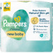 Pampers Дитячі вологі серветки Pampers Harmonie New baby 4 пачки х 46 шт (8006540815762)