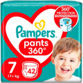 Pampers Підгузки Pampers Pants Giant Plus Розмір 7 (17+ кг) 42 шт (8700216341639)