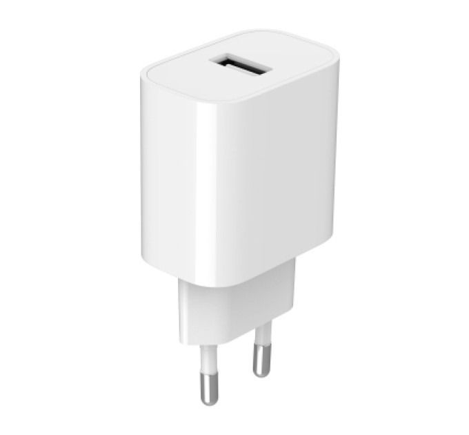 Gembird Зарядний пристрій Gembird 1xUSB-A 5V/2.4A (12W) white (TA-UC-1A12-01)