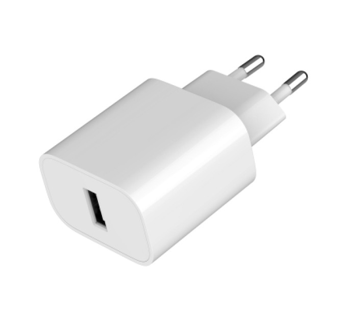 Gembird Зарядний пристрій Gembird 1xUSB-A 5V/2.4A (12W) white (TA-UC-1A12-01)