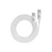 RivaCase Зарядний пристрій RivaCase 1xUSB Type-C PD 20 Вт кабель Type-C white (PS4101 WD4 (White))