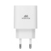 RivaCase Зарядний пристрій RivaCase 1xUSB Type-C PD 20 Вт кабель Type-C white (PS4101 WD4 (White))